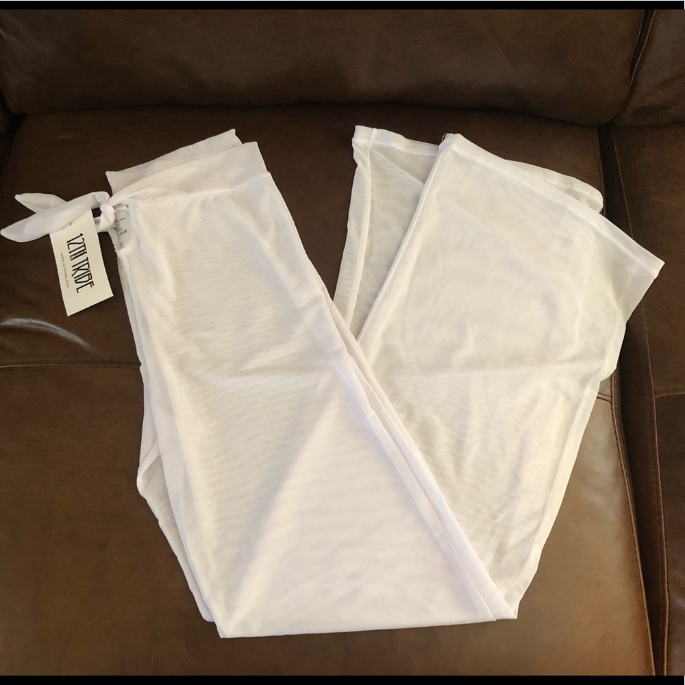 12th Tribe mesh pant cover-up